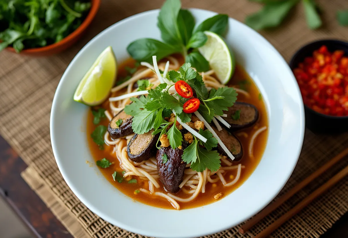 Pho Saigon Aubergine recipe image