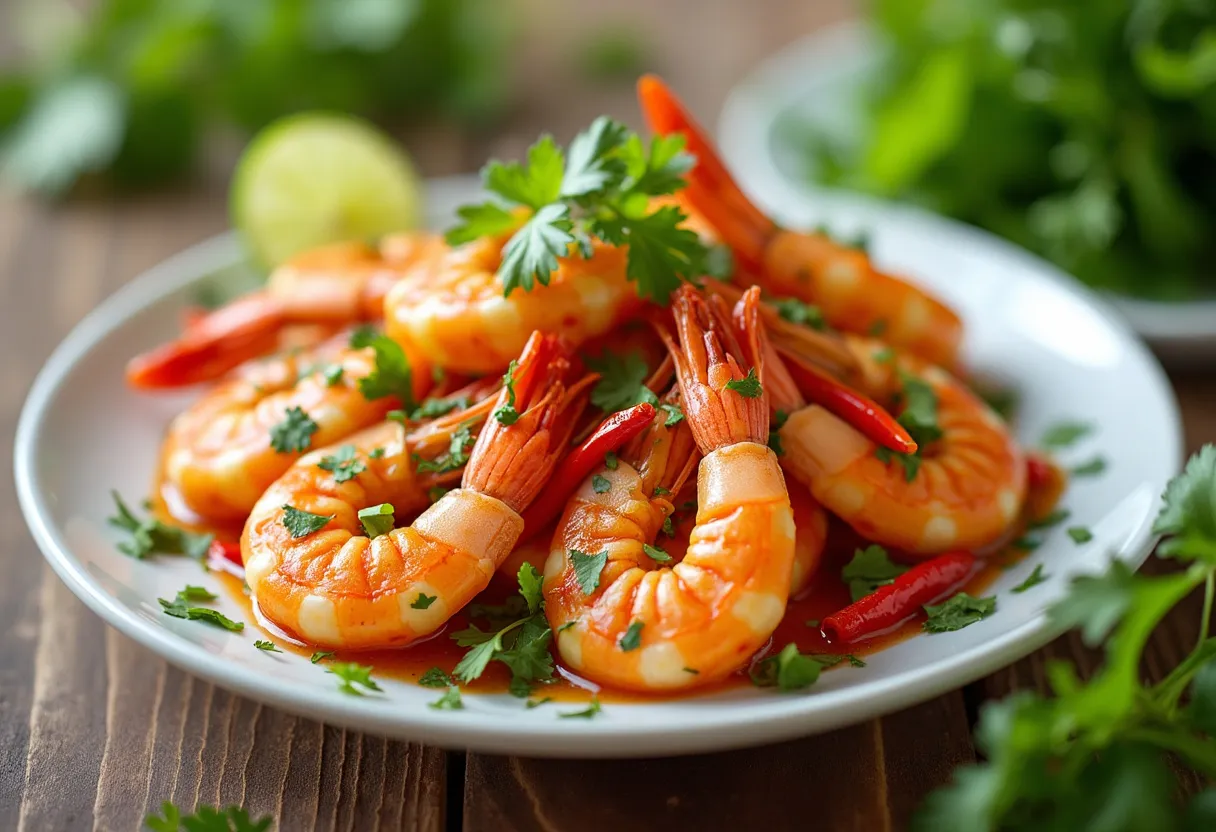 Phuket Puddle Prawns recipe image