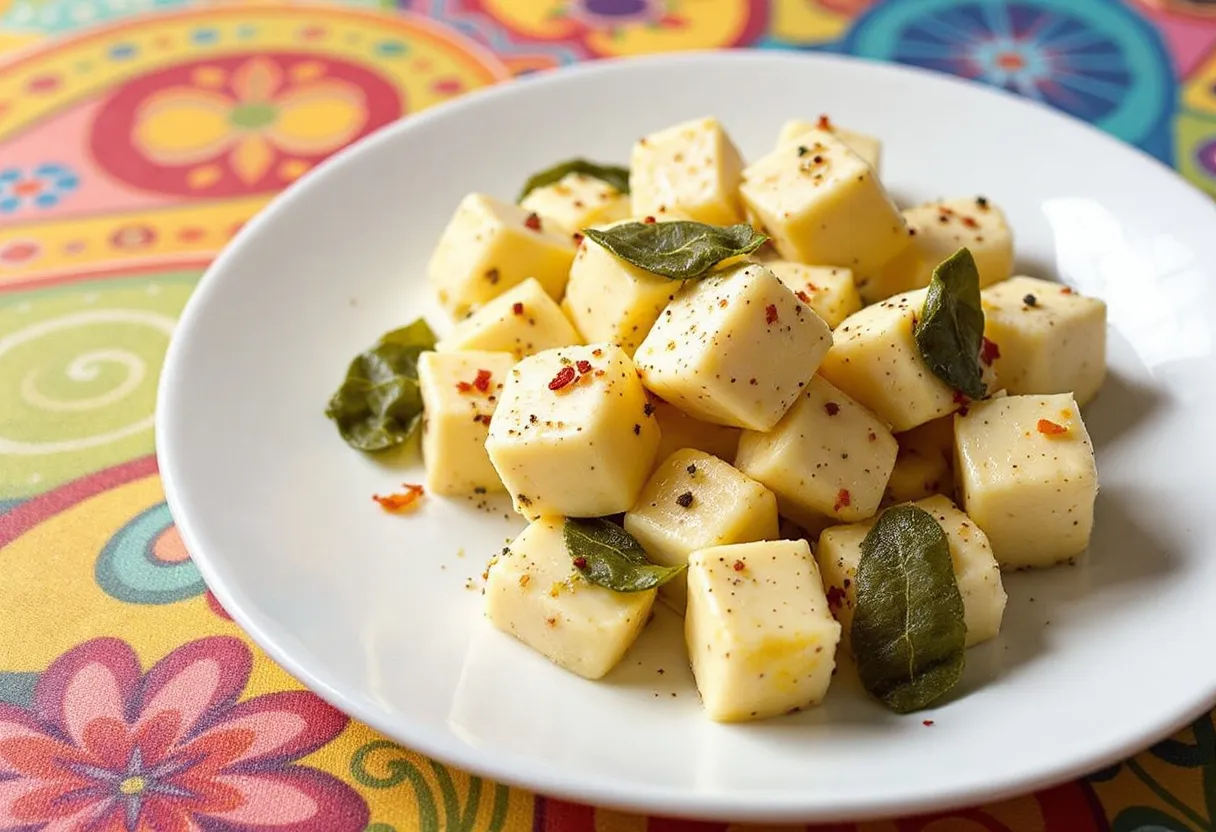 Picles de Queijo Minas recipe image