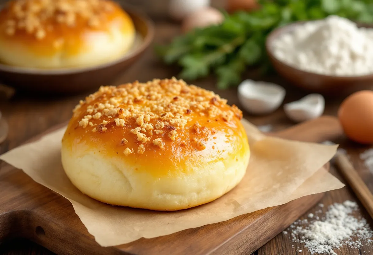 Pineapple Bun recipe image