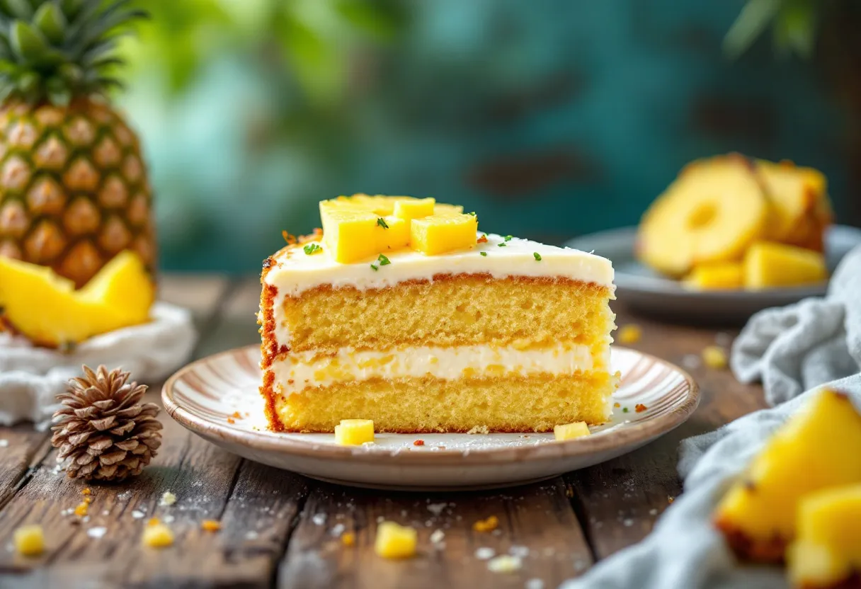 Pineapple Cake recipe image