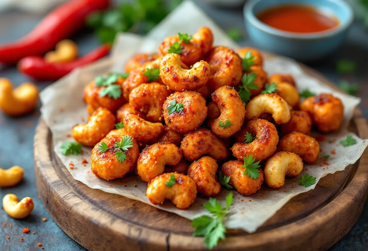 Piri-Piri Cashew Bites recipe image