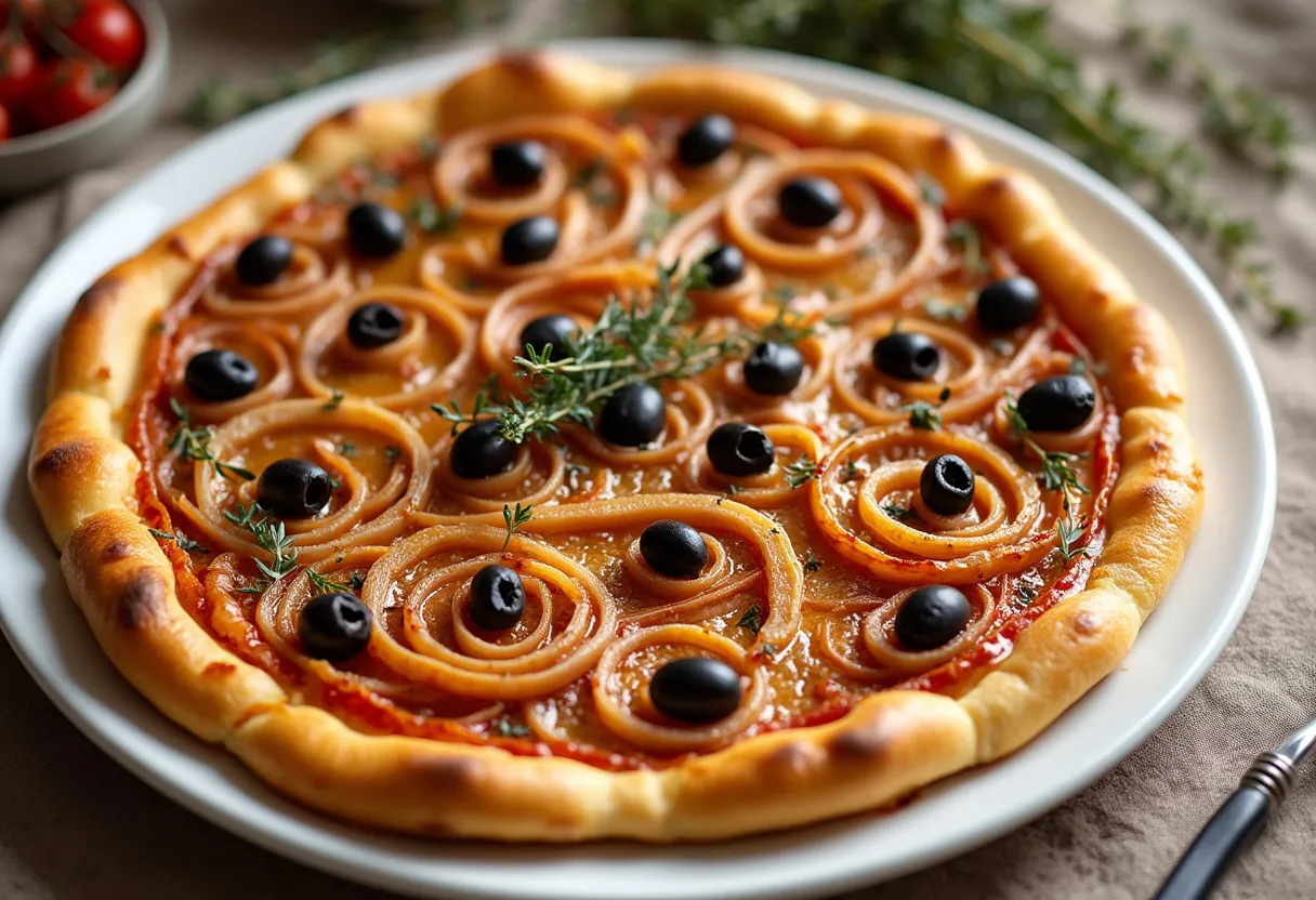 Pissaladière Provençale recipe image