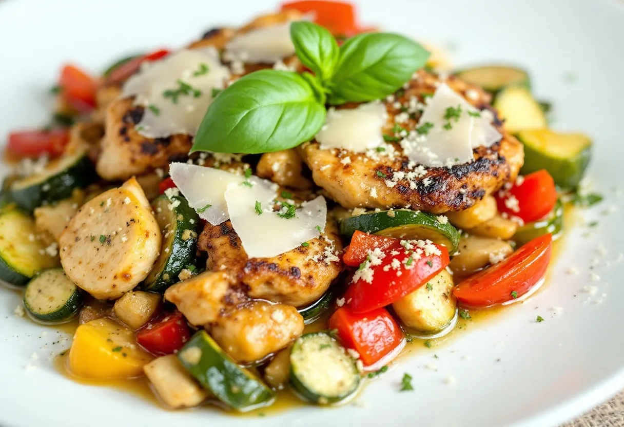 Pistou Poulet Provençal recipe image