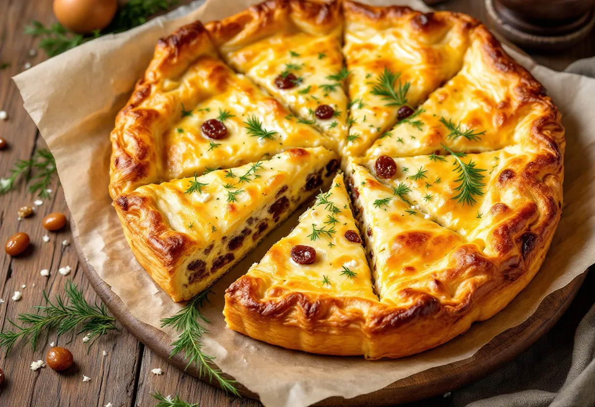 Plăcintă Dobrogeană recipe image