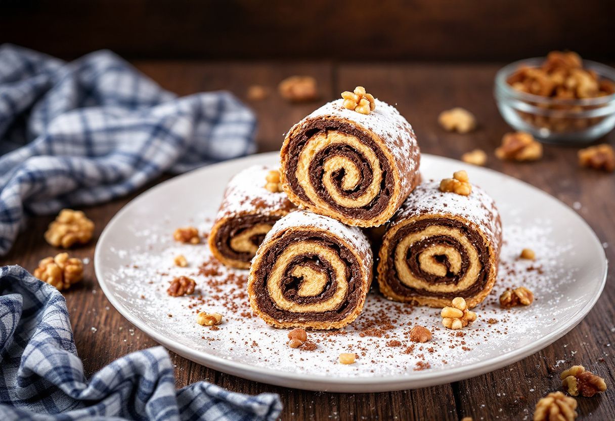 Plazma Čoko Rolne recipe image