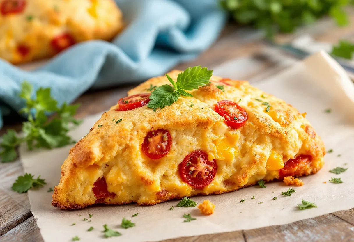 Plo Tomato Scones recipe image