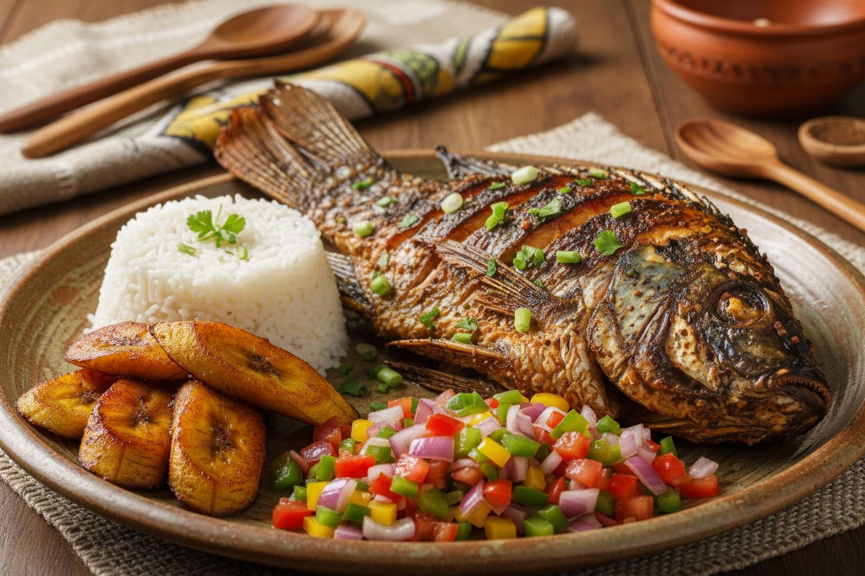Poisson Braisé de Conakry recipe image