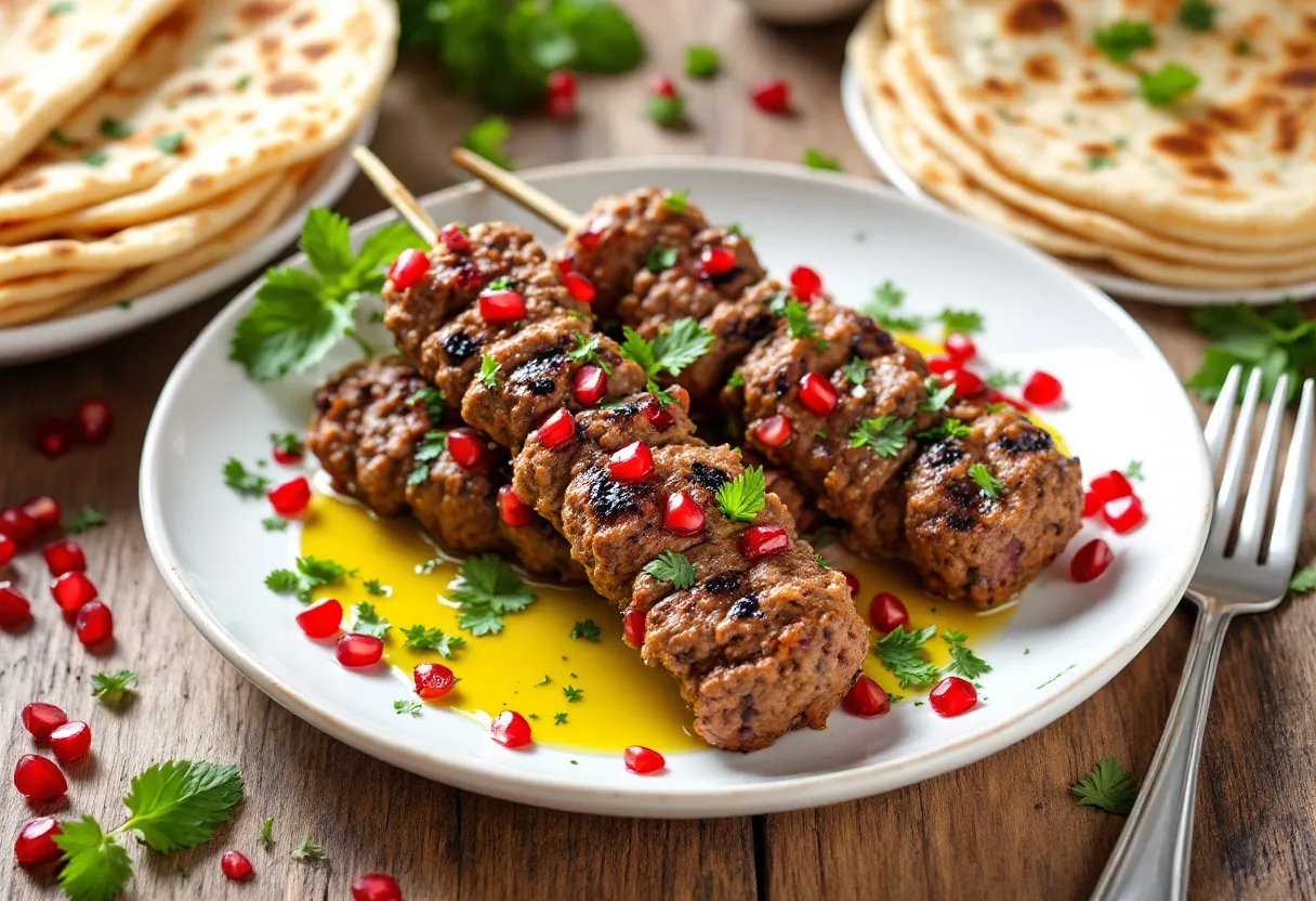 Pomegranate Kebab recipe image