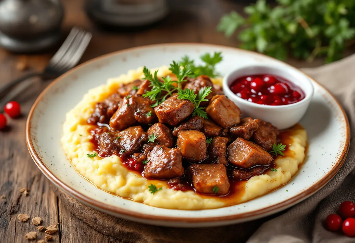 Poronkäristys recipe image