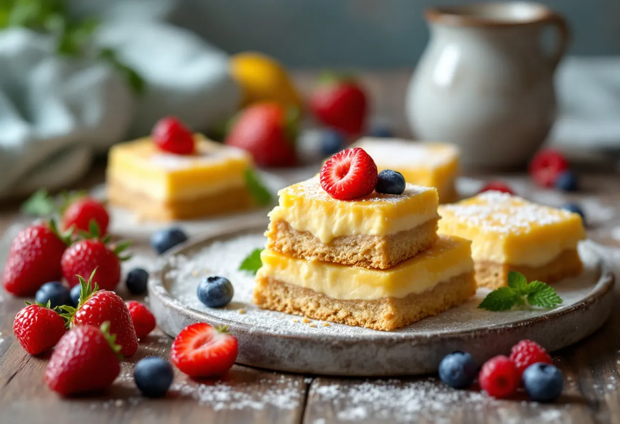 Posset Bars recipe image