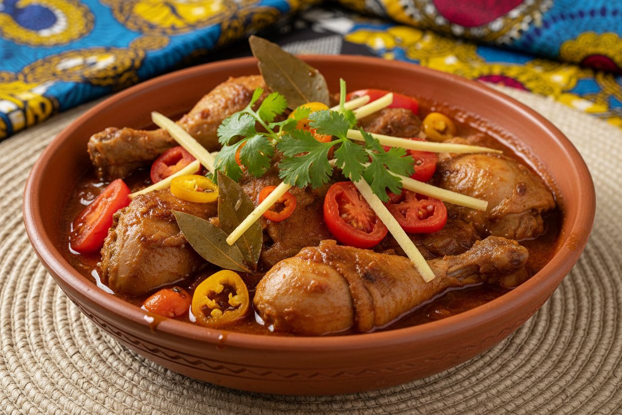 Poulet Nyembwe au Gingembre recipe image