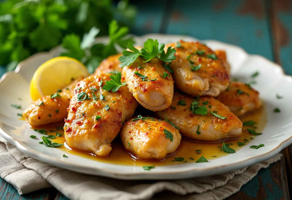 Poulet Persillade recipe image