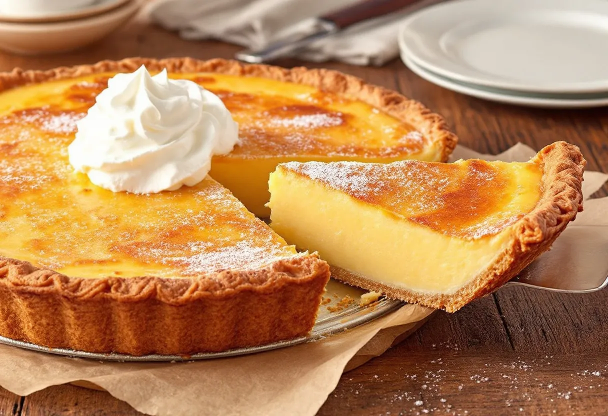 Prairie Pudding Pie recipe image