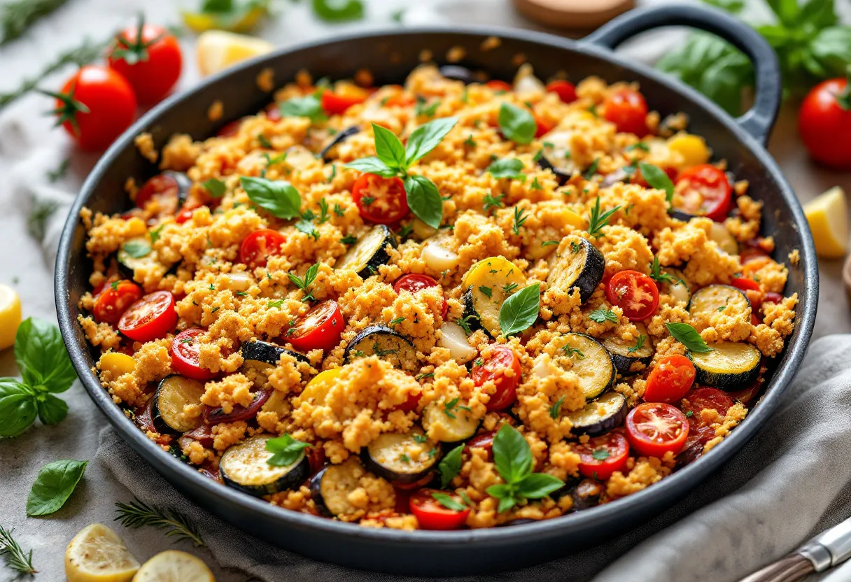 Provençal Crumble recipe image