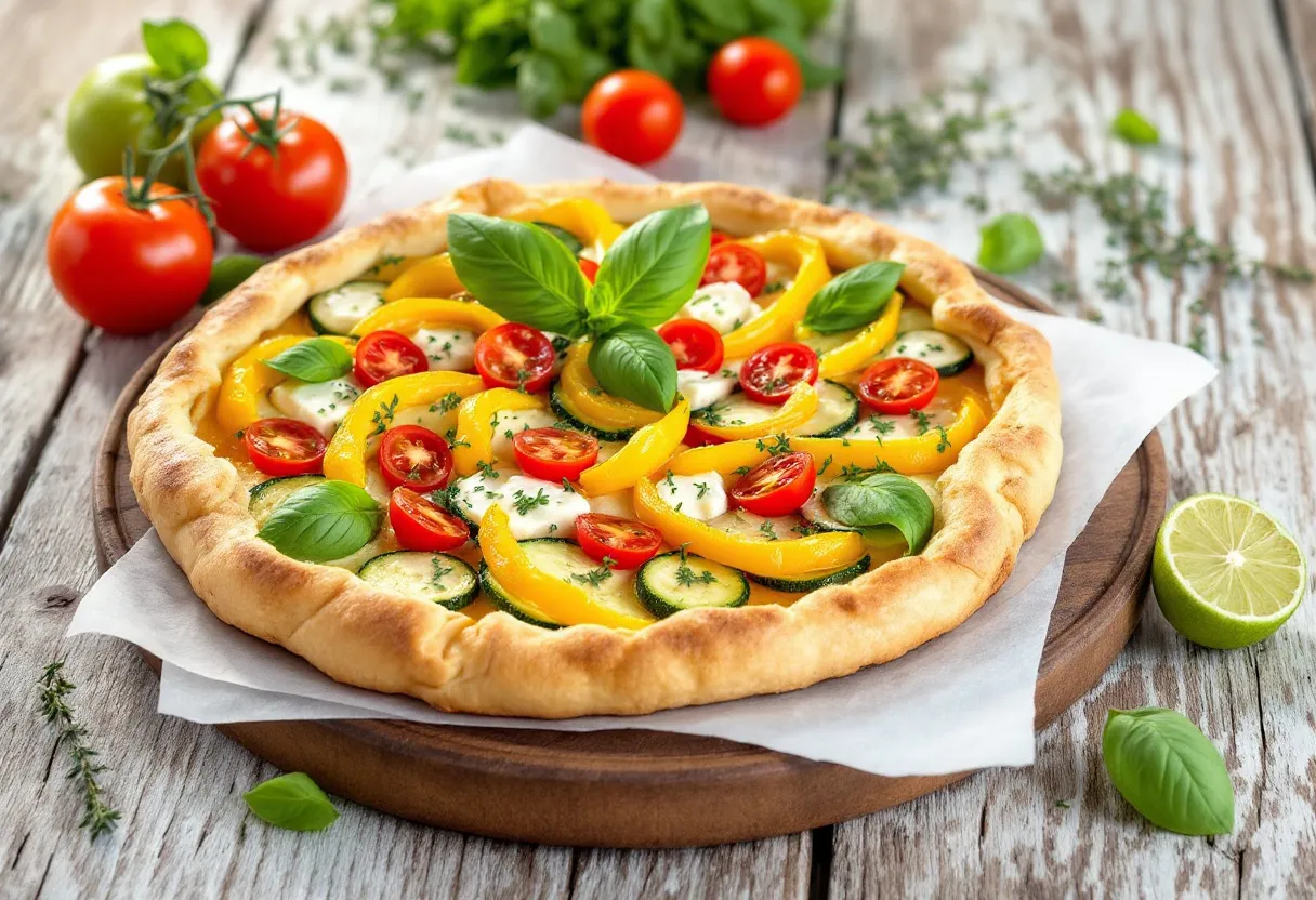 Provence Sunshine Tart recipe image