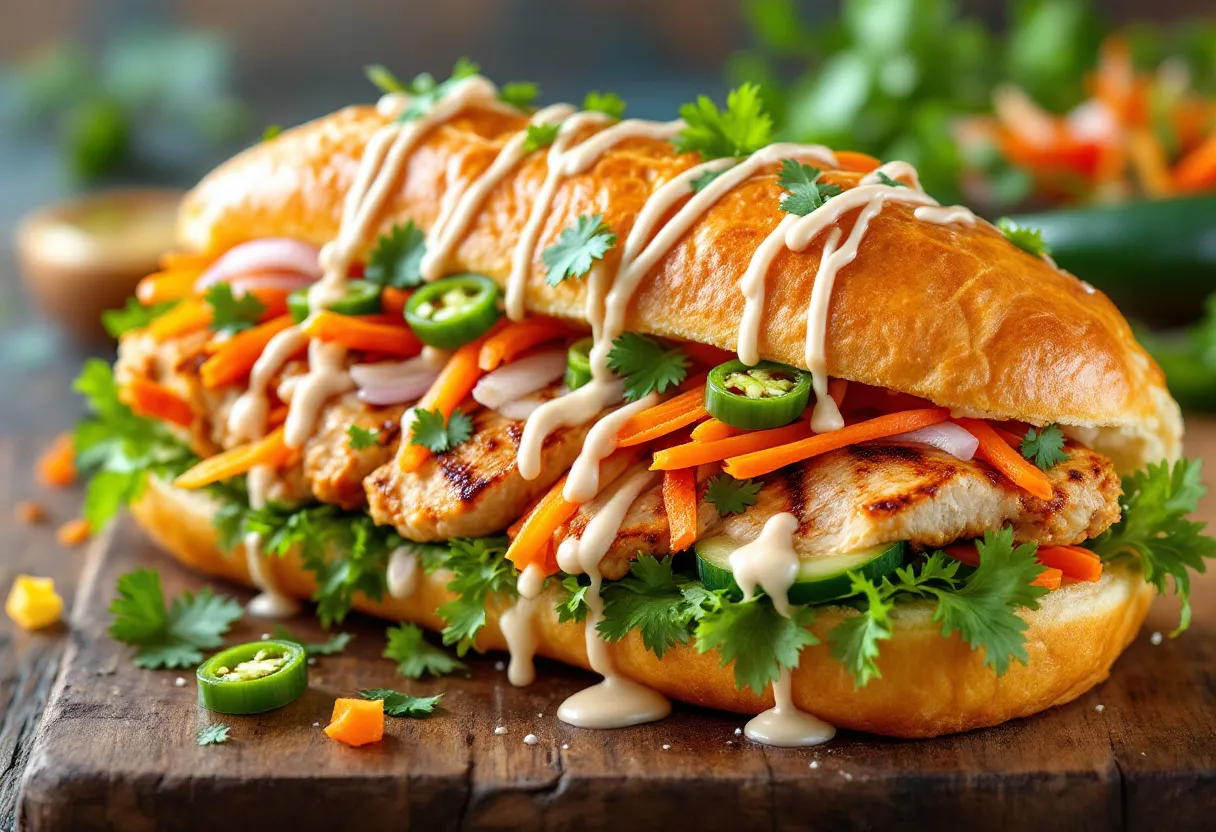 Puff Pastry Banh Mi recipe image