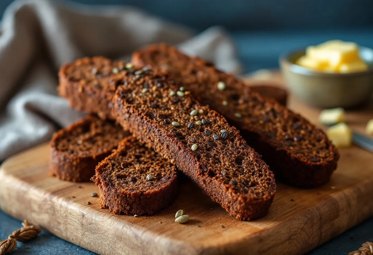 Pumpernickel Sticks recipe image