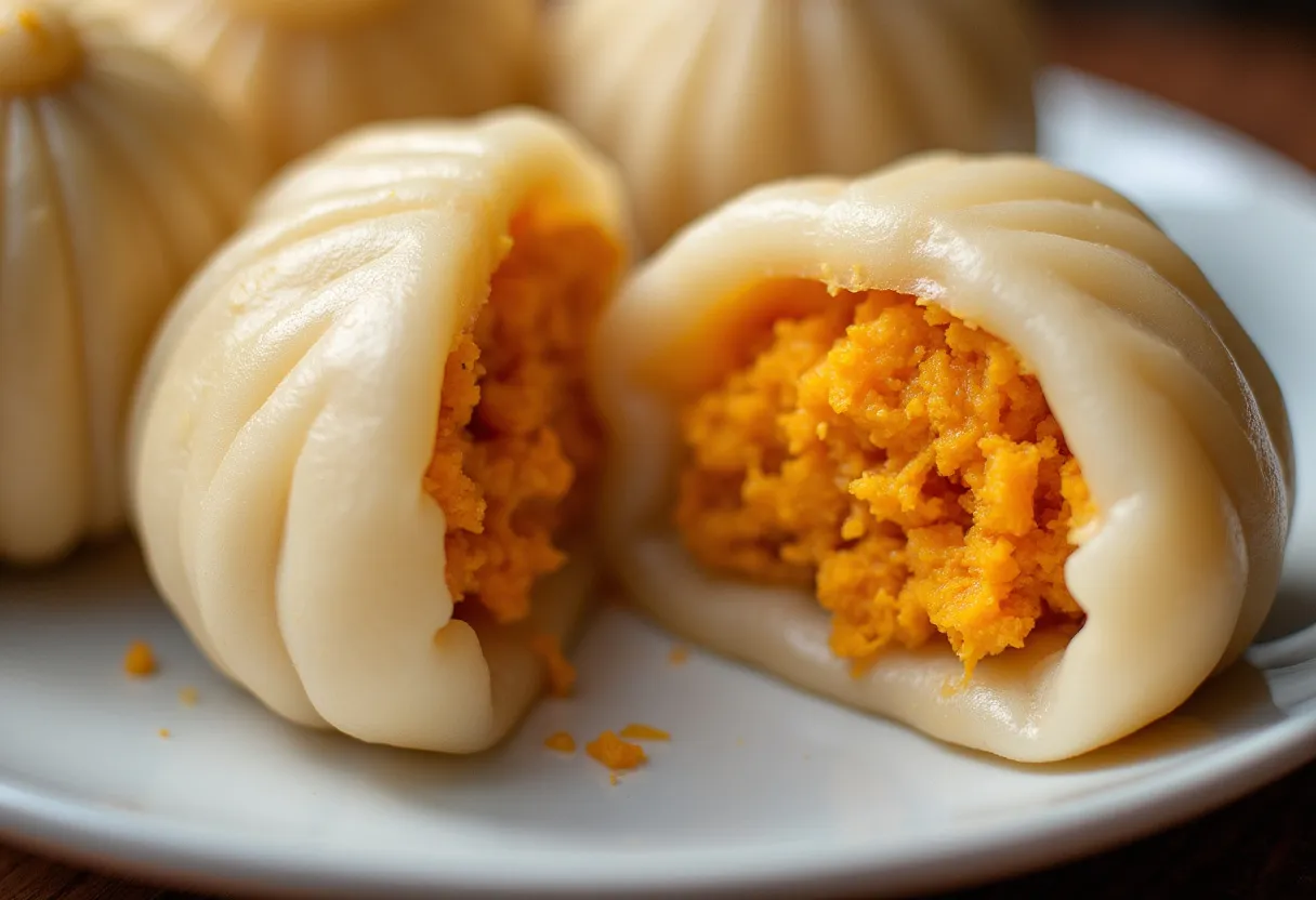 Pumpkin Baozi recipe image