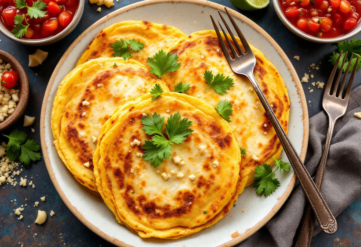 Pupusas de Ajo recipe image
