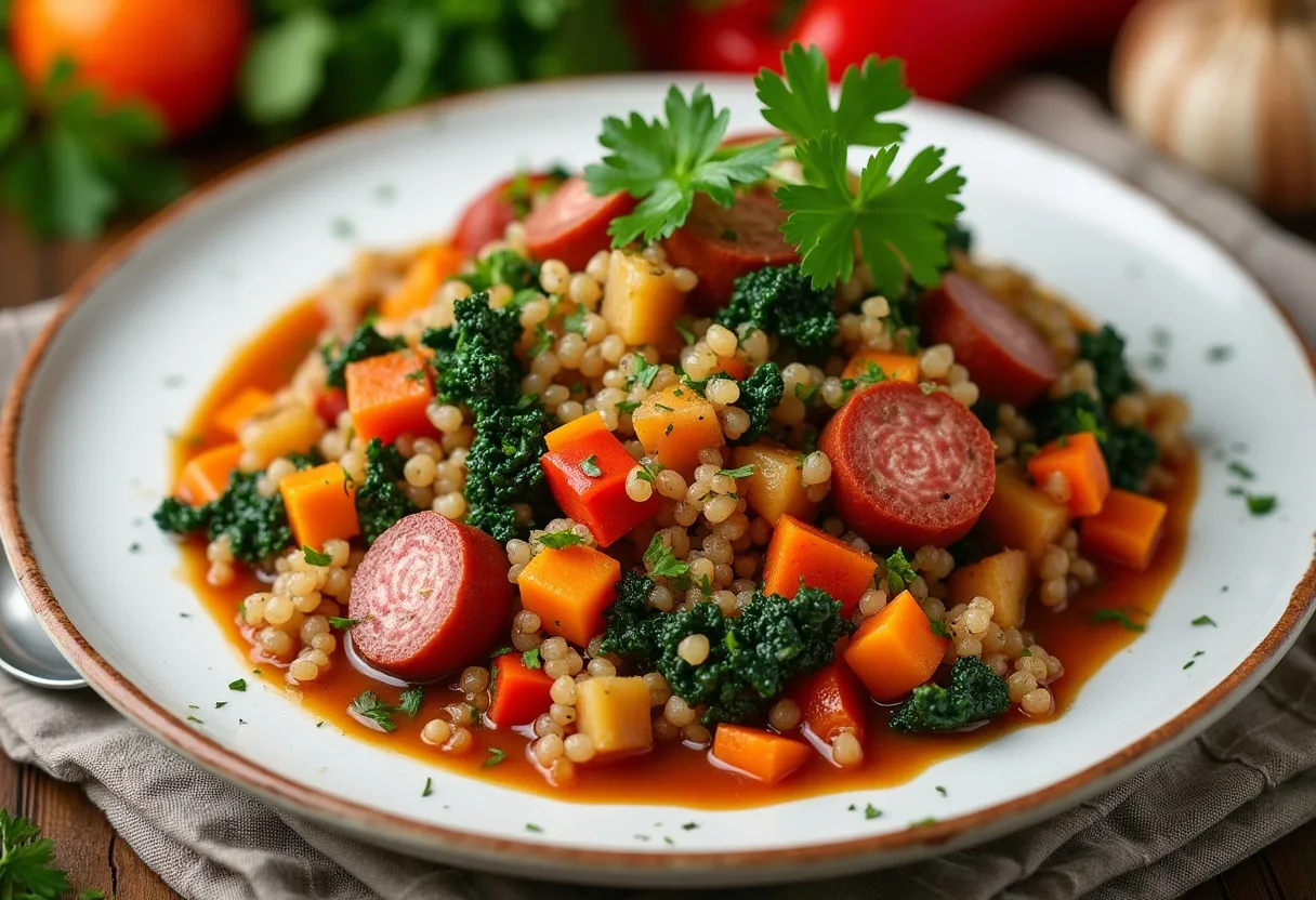 Pyrenean Quinoa Stew recipe image