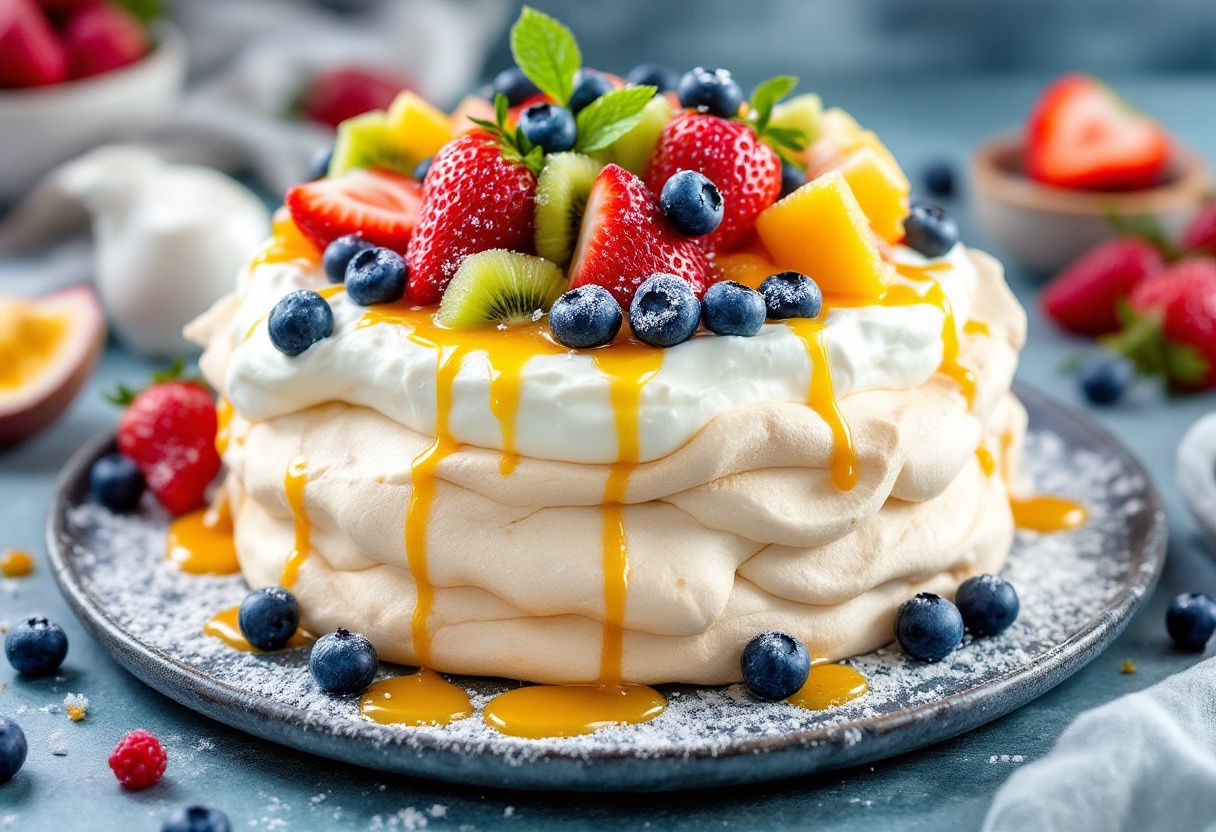 Queensland Frost Kissed Pavlova recipe image