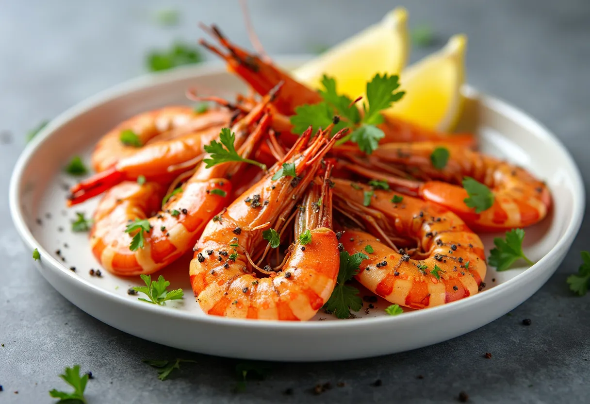Queensland Pepper Prawns recipe image