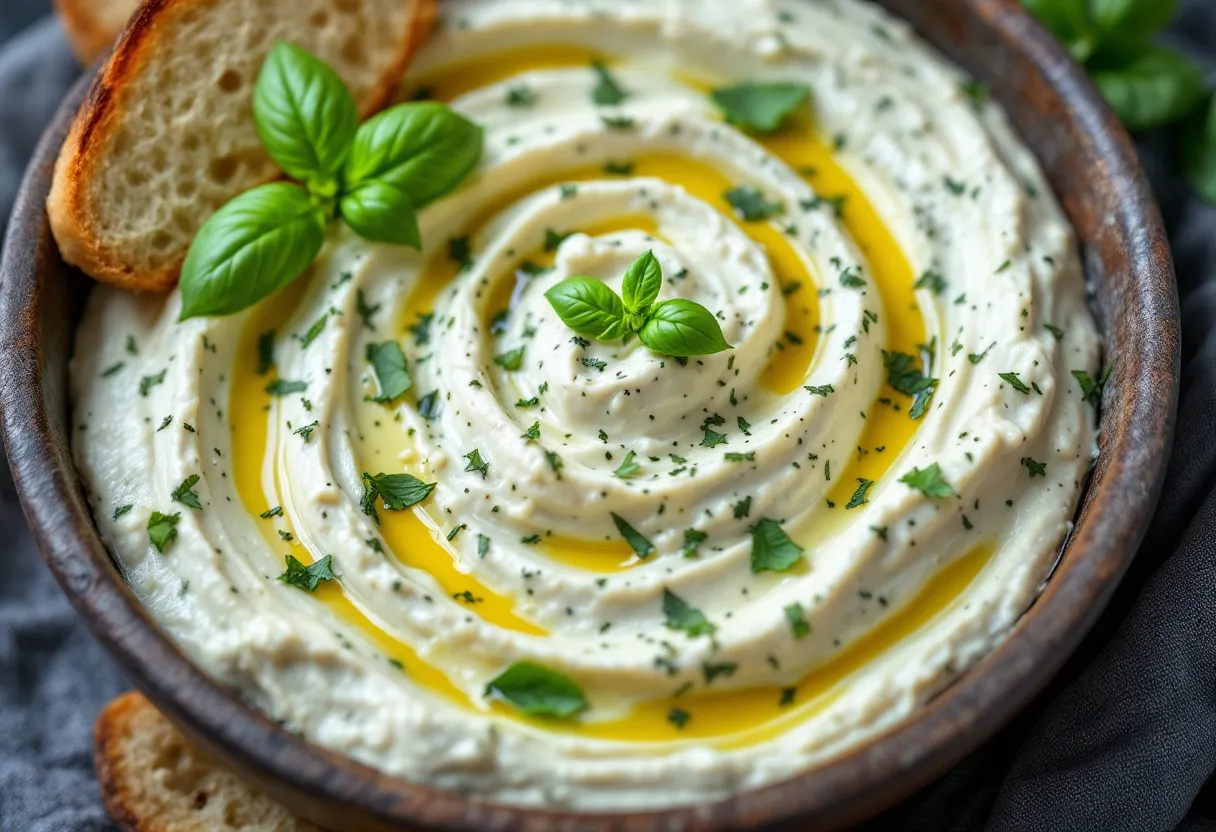 Queso Y Albahaca recipe image