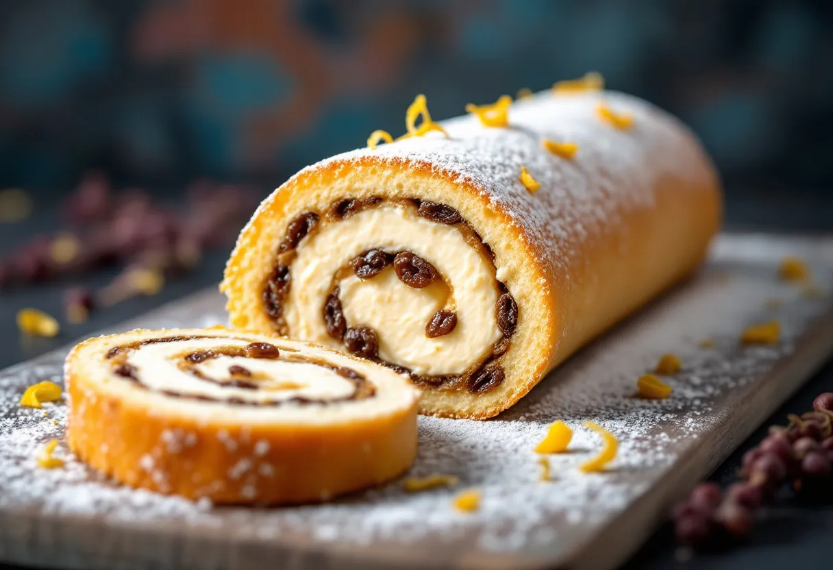 Raisin Roulade recipe image