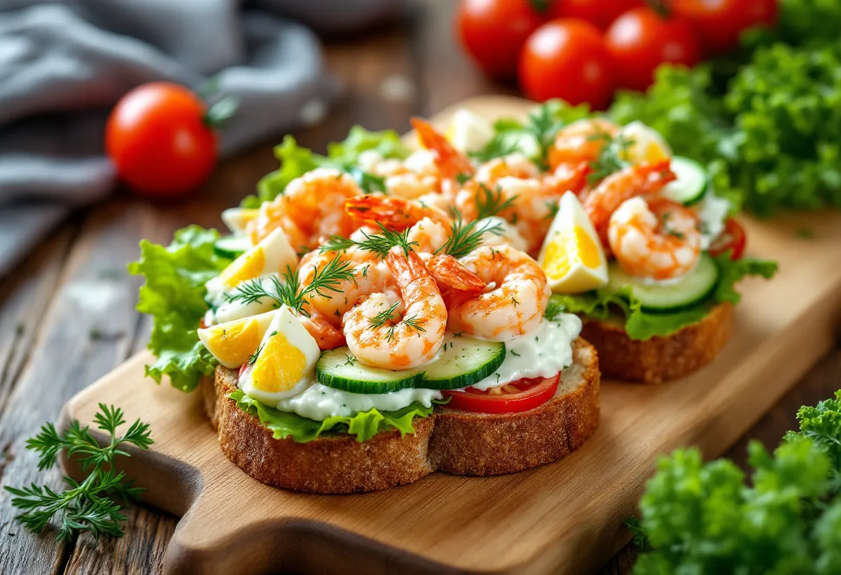 Räksmörgås Royale recipe image