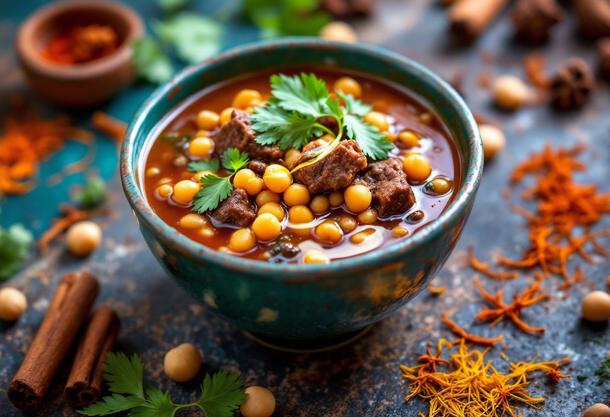 Ras el Hanout Harira recipe image