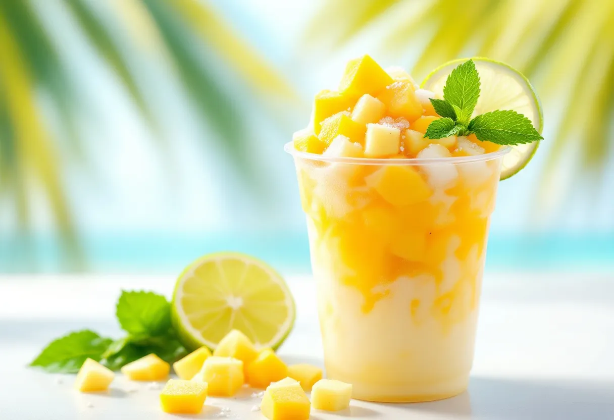 Raspado Tropical recipe image
