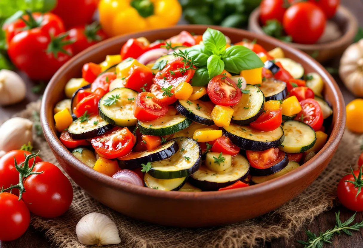 Ratatouille du Sud recipe image