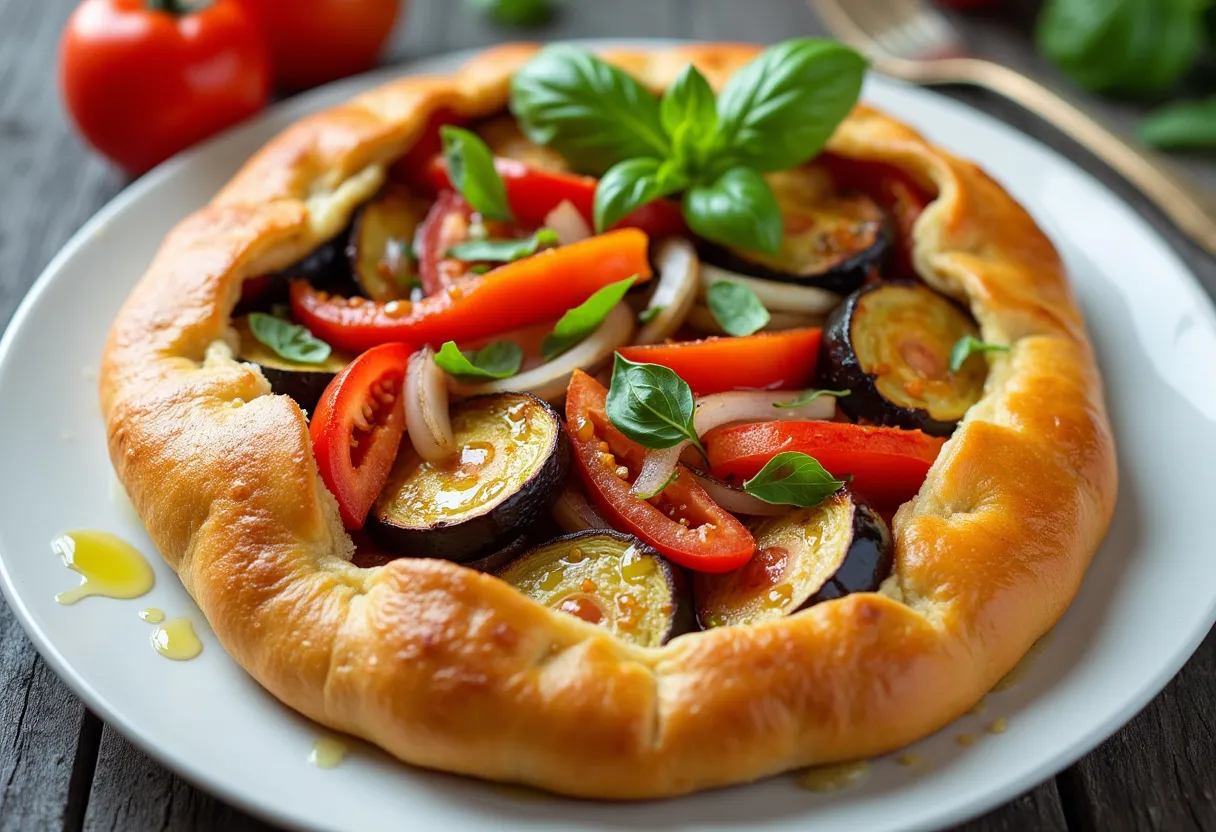 Ratatouille Empanade recipe image