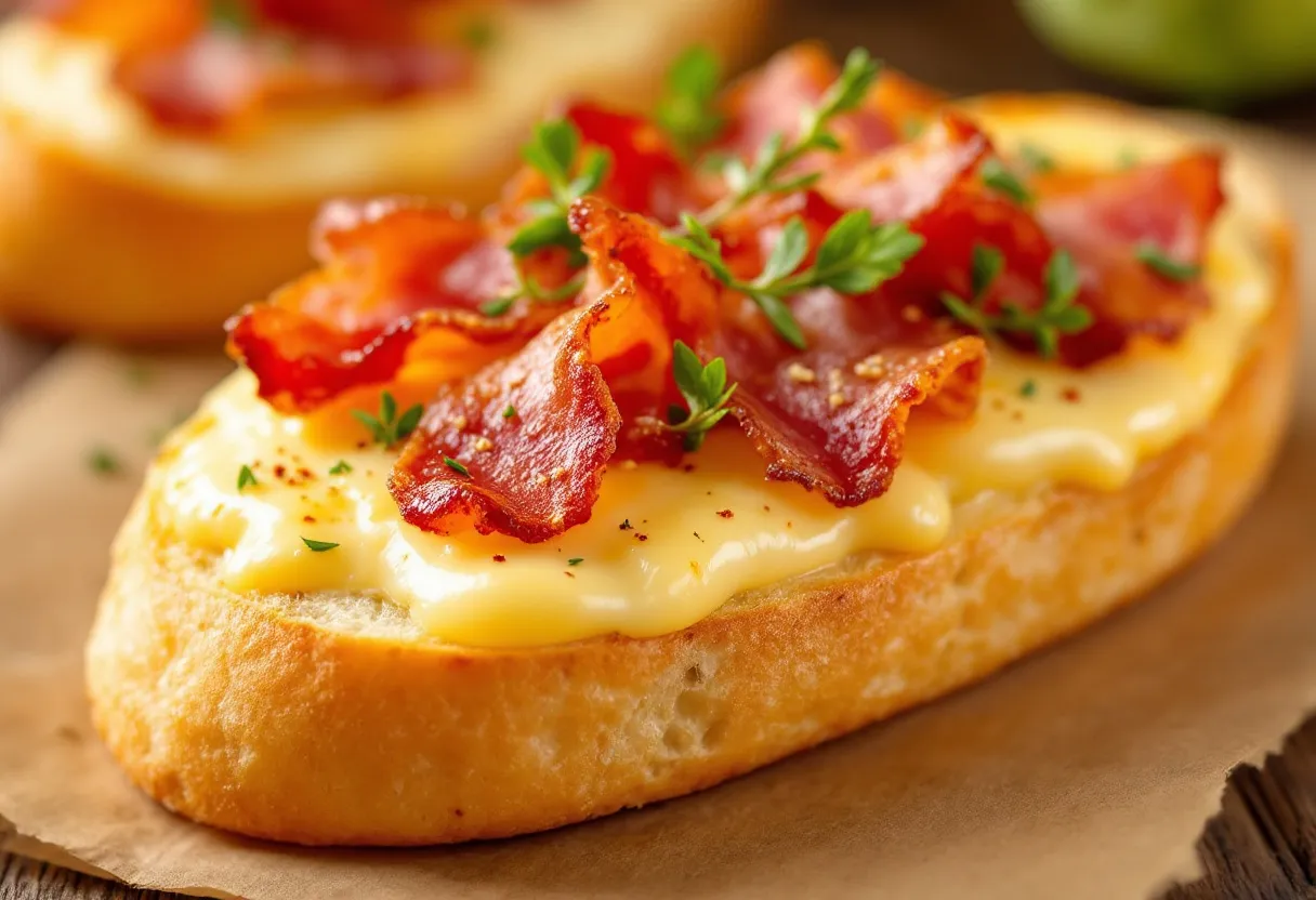 Reblochon Tartine recipe image