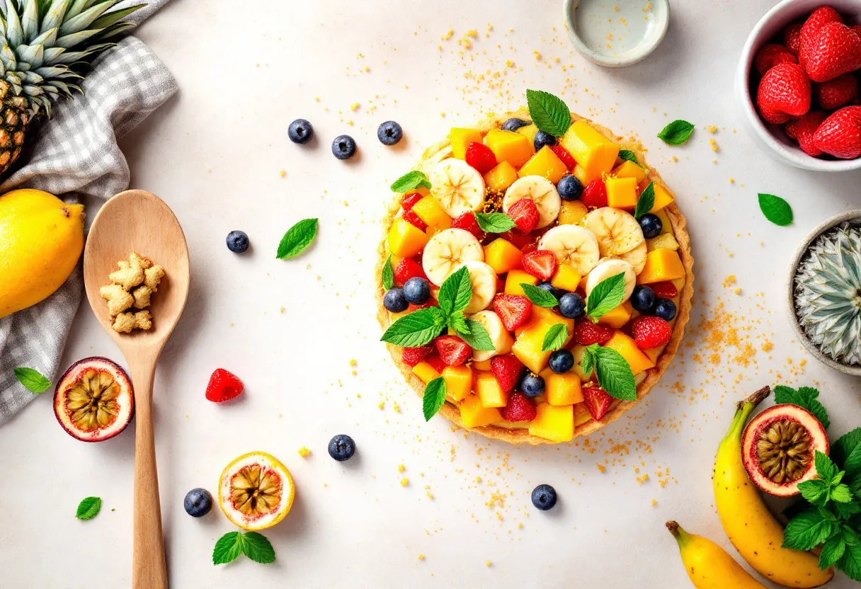 Reunion Island Vitality Tart recipe image