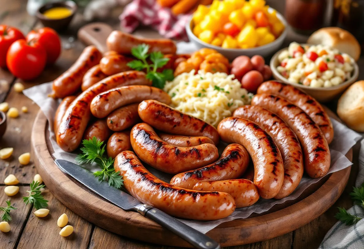 Rhein-Main Sausage Platter recipe image