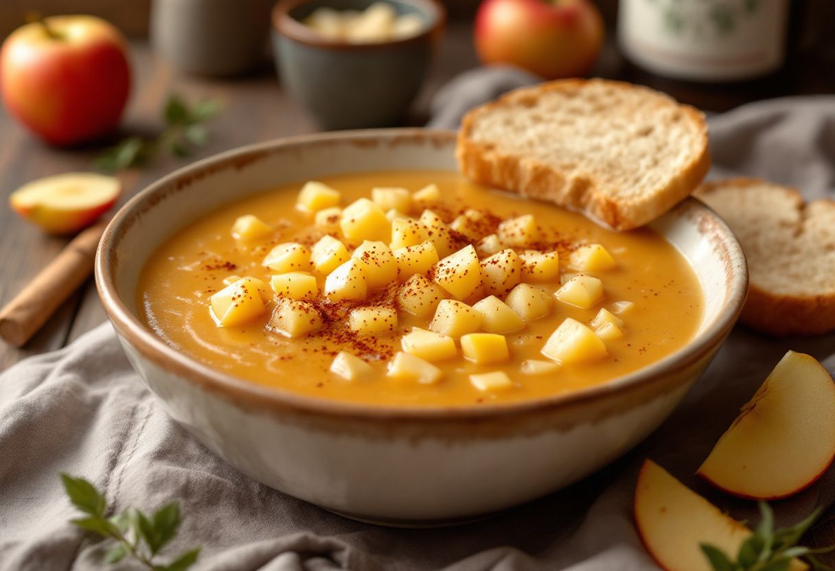 Rheinische Apfelsuppe recipe image