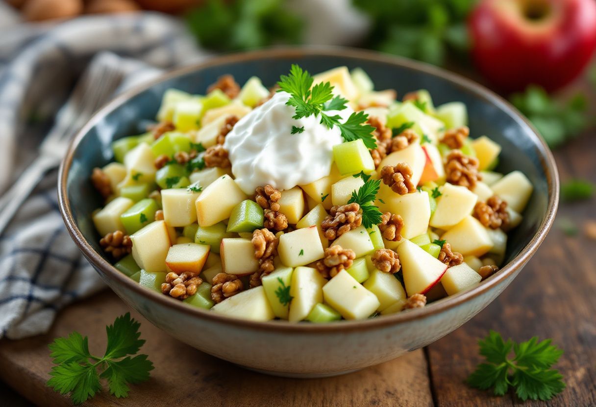 Rheinischer Apfelsalat recipe image