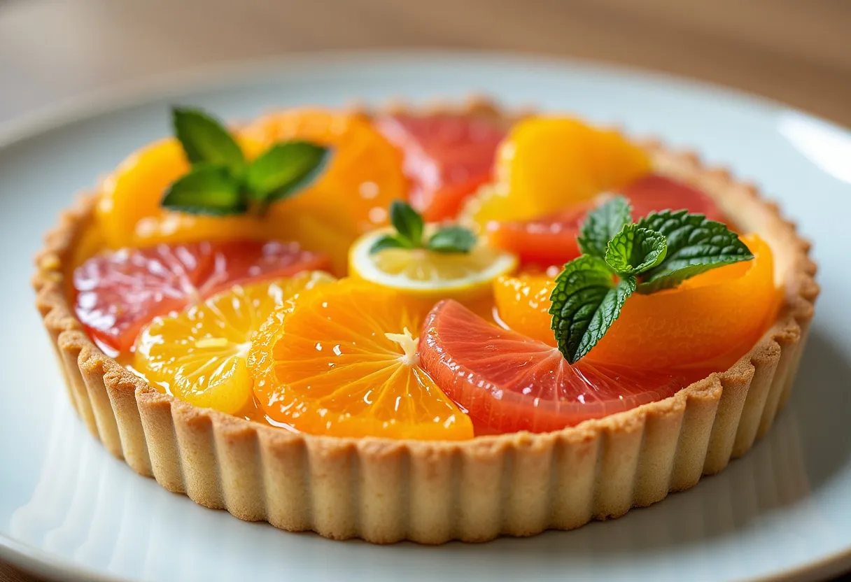 Riverland Citrus Tart recipe image