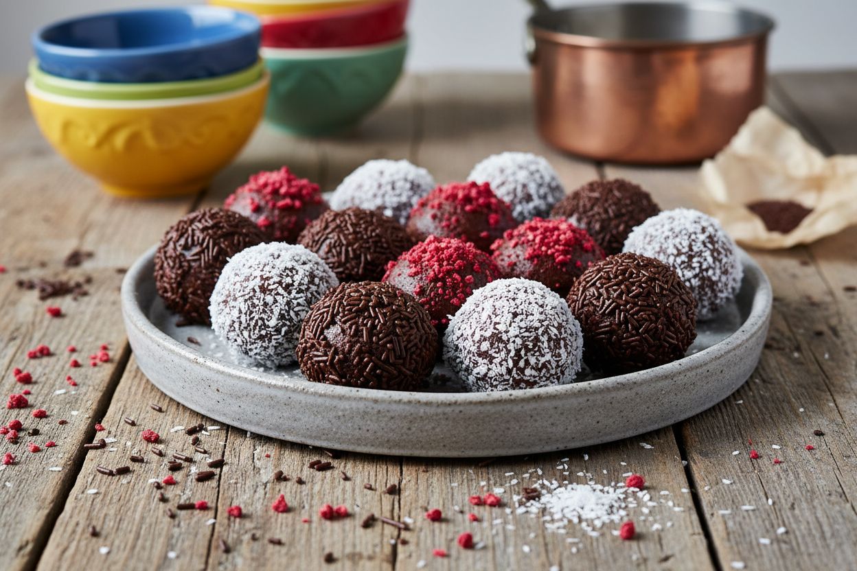 Romkugler recipe image