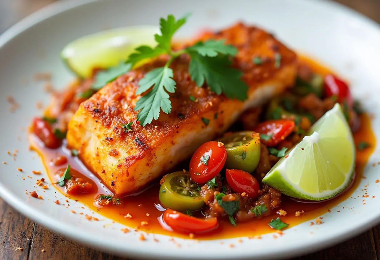 Rougaille Mahi Mahi recipe image