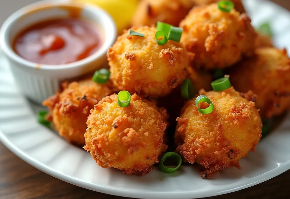 Rum-Infused Conch Fritters recipe image