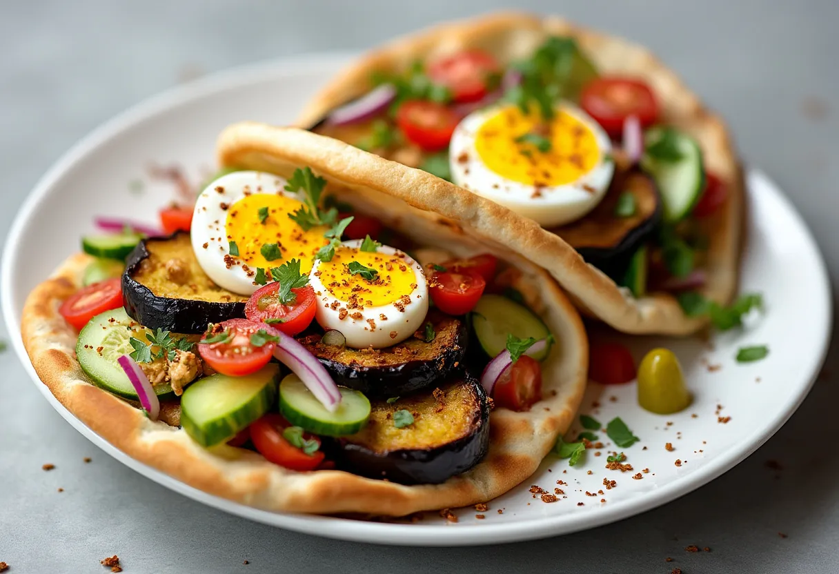 Sabich Fusion recipe image