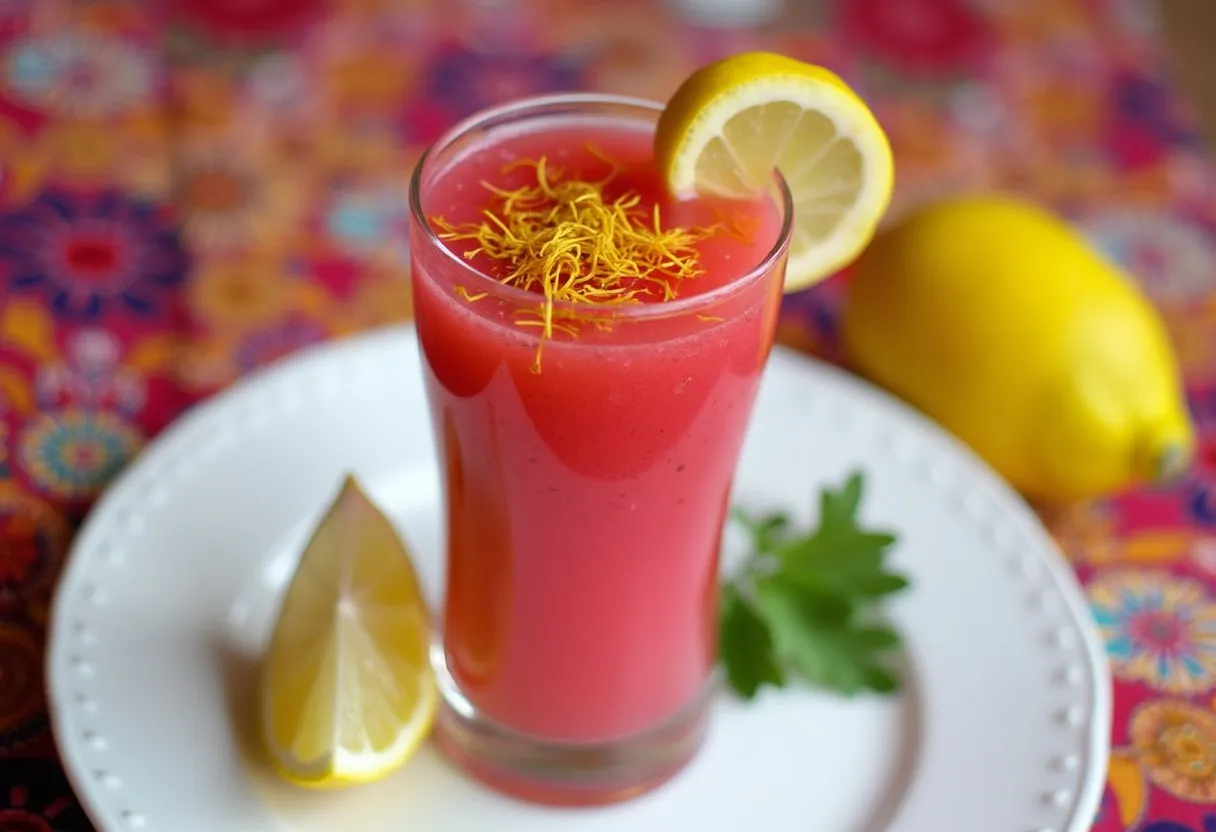 Saffron Solkadhi Muddle recipe image