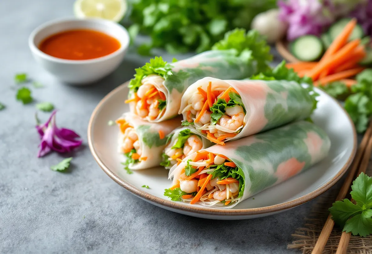 Sài Gòn Spring Rolls recipe image