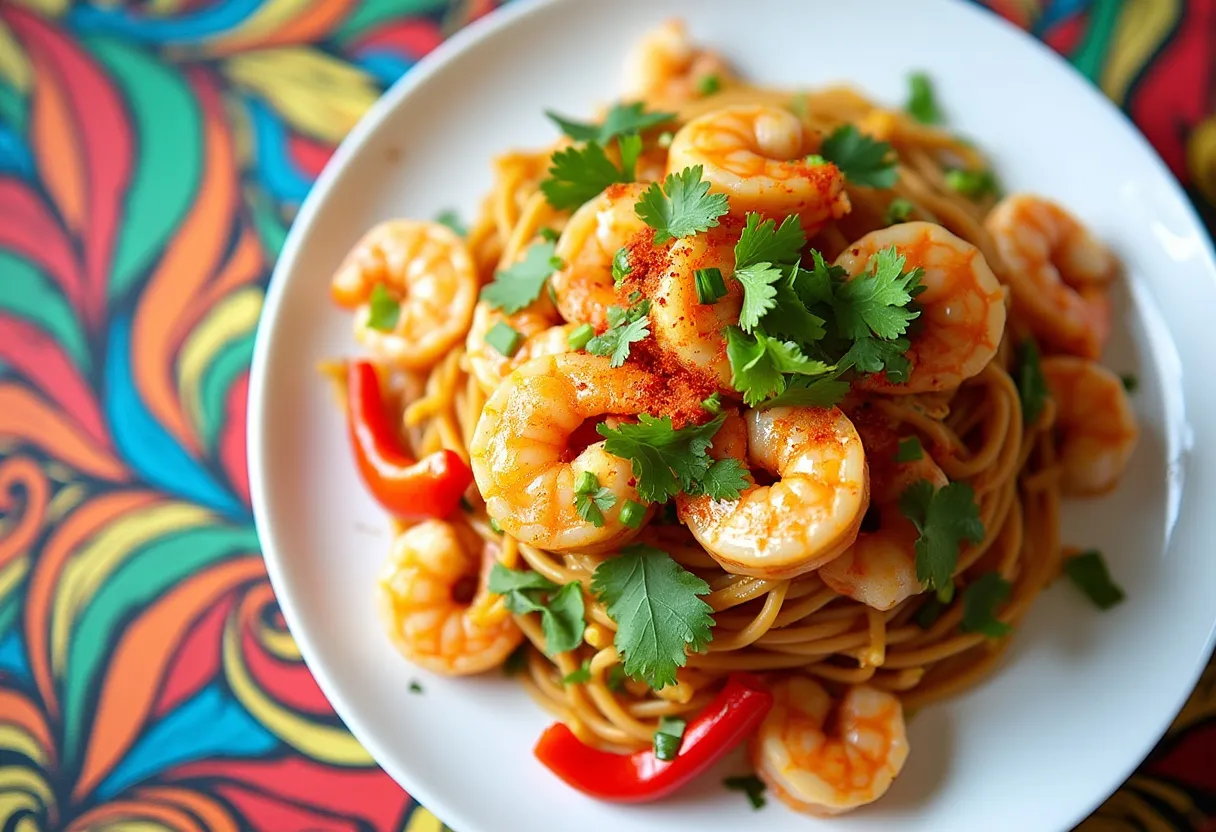 Saigon Fire Noodles recipe image