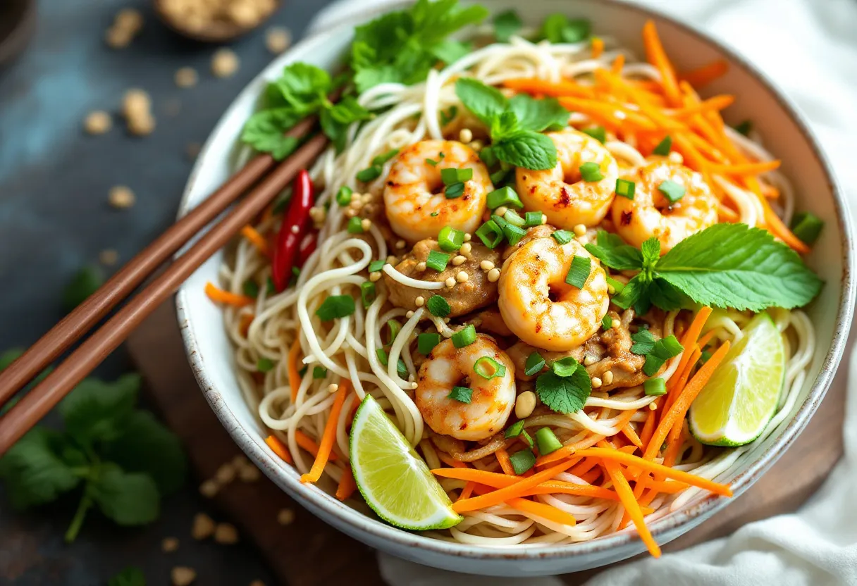 Saigon Harmony Noodles recipe image