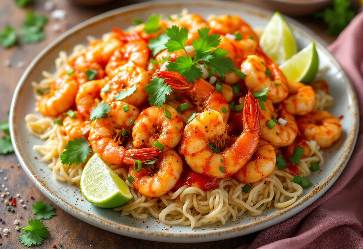 Saigon Spicy Prawns recipe image