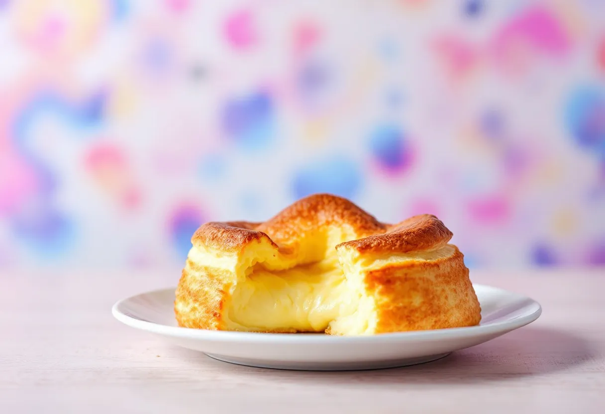 Saint-Nectaire Soufflé recipe image